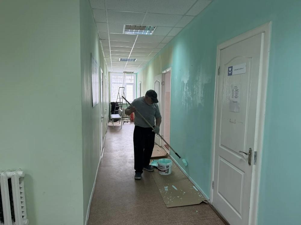 В Пушанинском ФАПе - обновление!